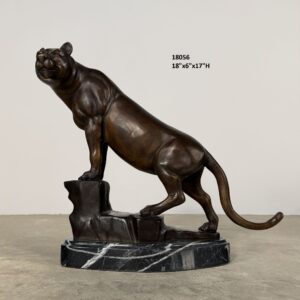 Puma on Rock - 17"H