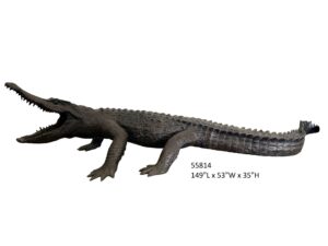 Crocodile Fountain, Monumental XL - 149"L