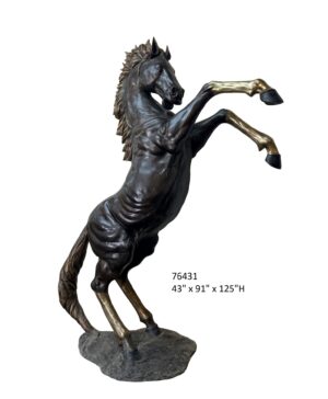 Monumental Rearing Horse (faces left) - 125"H