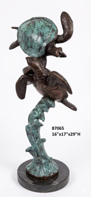 2 Sea Turtles - 29"H