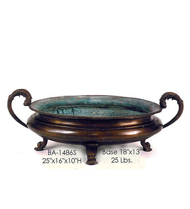 Oval Bowl with Handles