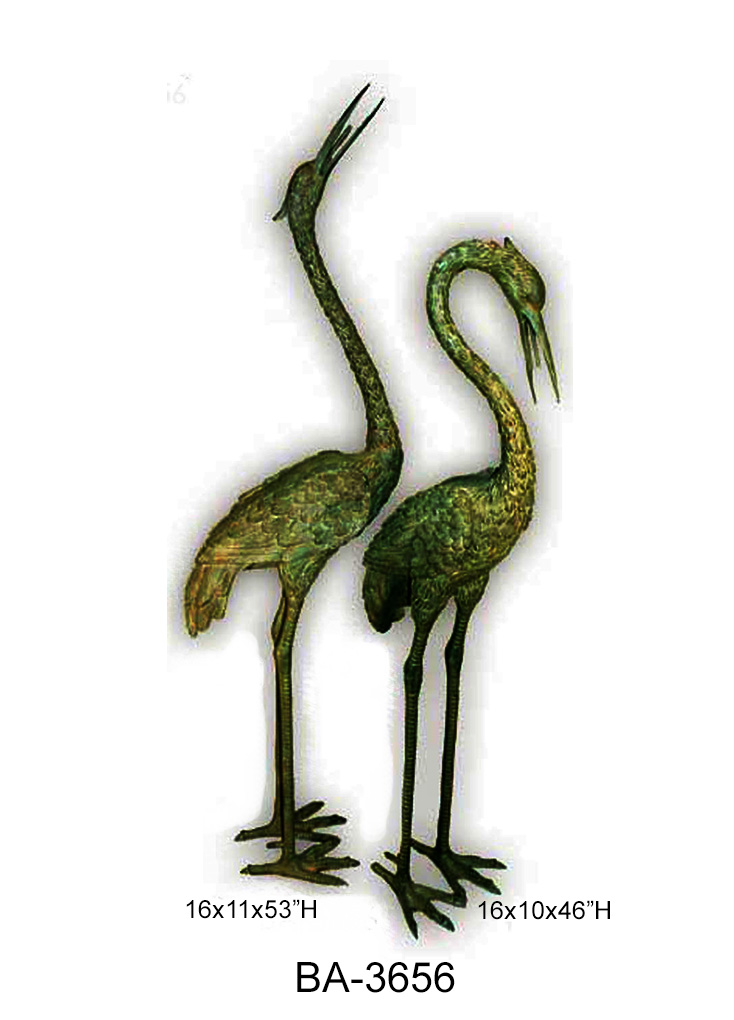 Pair of Heron Fountain