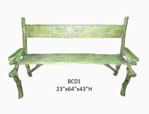 Bronze Bench - 64"L