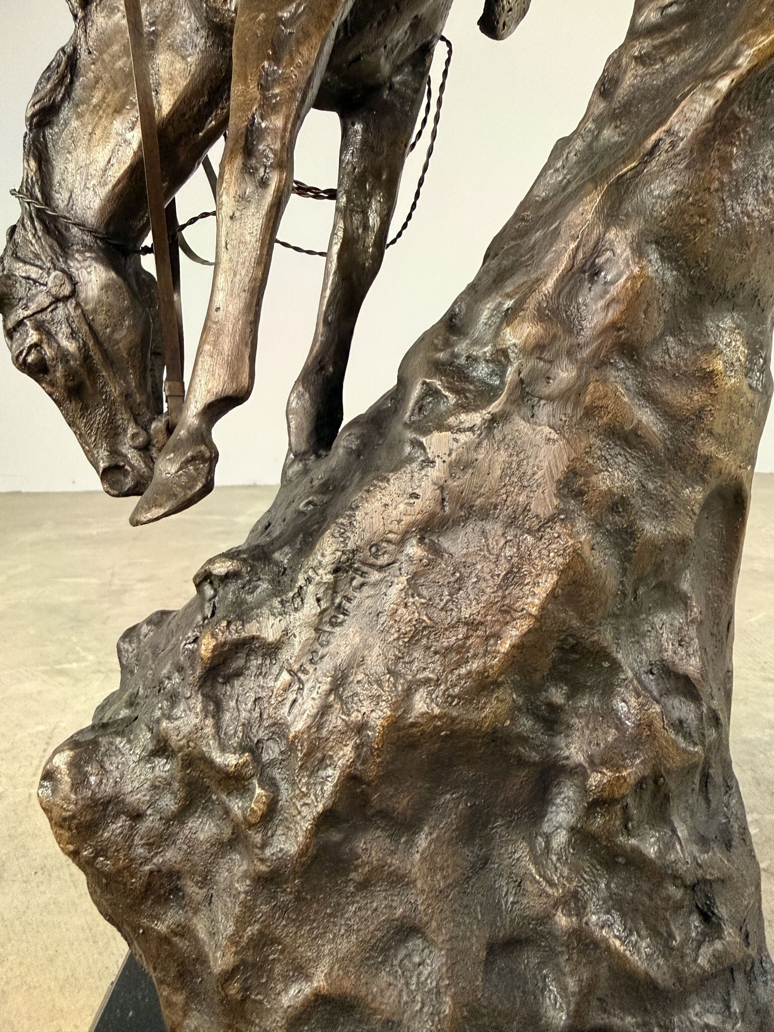 Mountain Man, After Remington - 28"H - Image 3