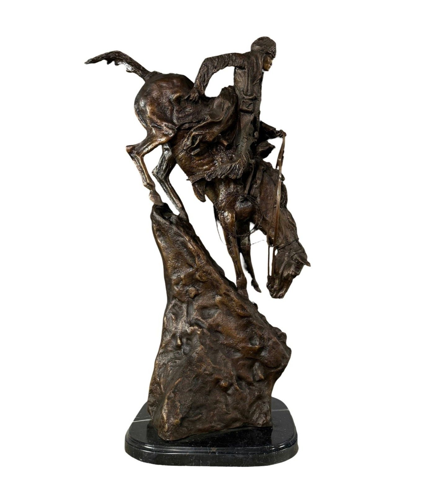 Mountain Man, After Remington - 28"H - Image 2