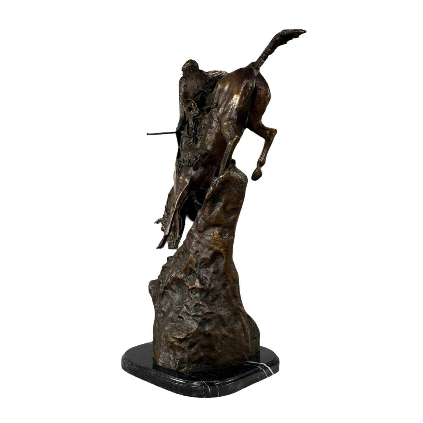 Mountain Man, After Remington - 28"H - Image 8