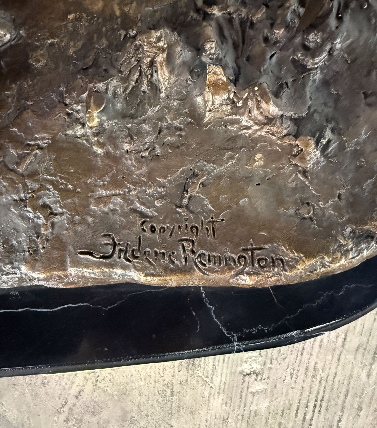 Buffalo Horse, After Remington - 20"H - Image 2