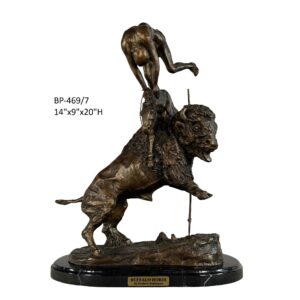 Buffalo Horse, After Remington - 20"H