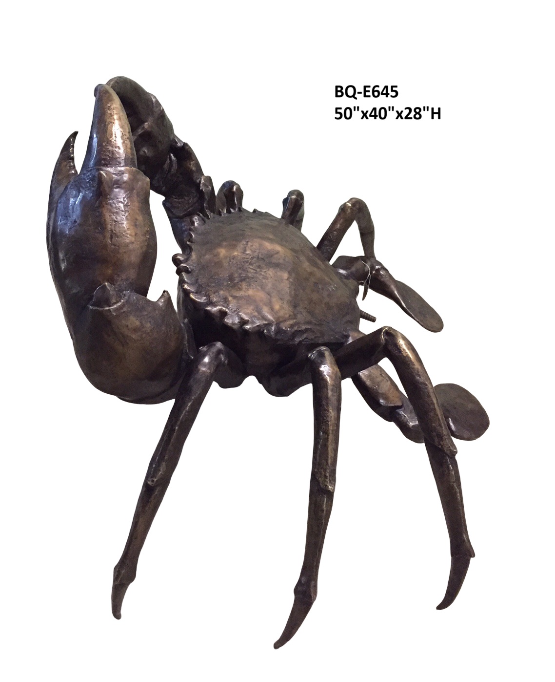 Large Crab Fountain - 50"W