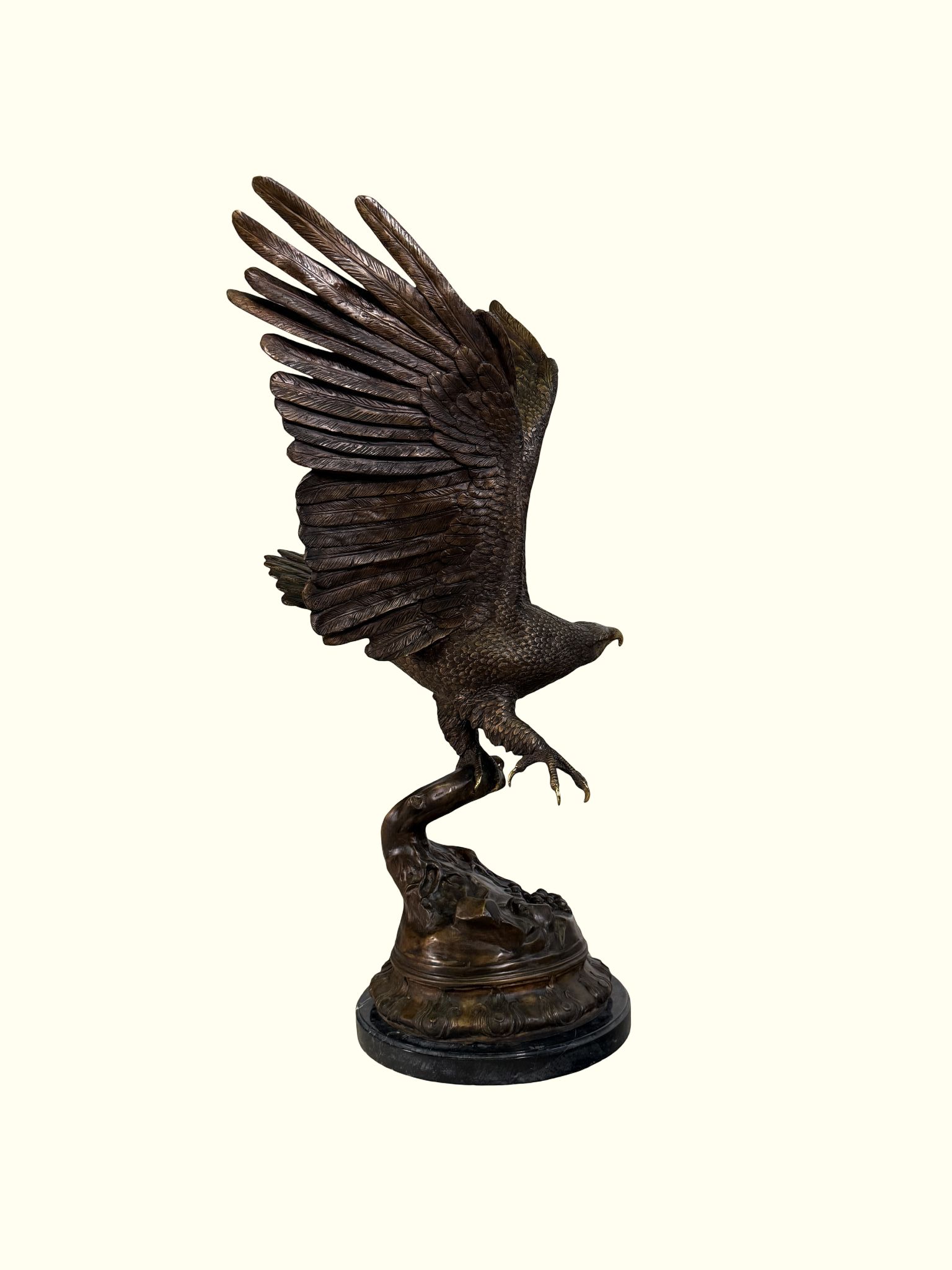 SK-265 Eagle By Jules Moigniez Bronze Sculpture