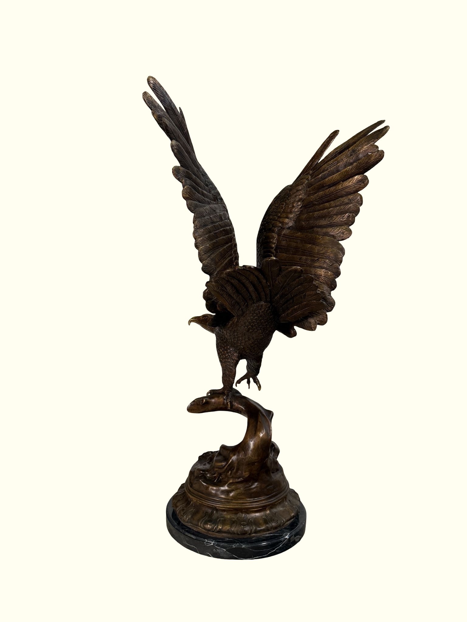 SK-265 Eagle By Jules Moigniez Bronze Sculpture
