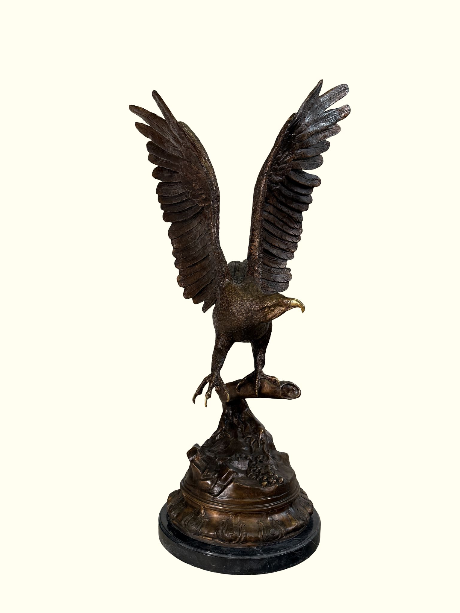 SK-265 Eagle By Jules Moigniez Bronze Sculpture