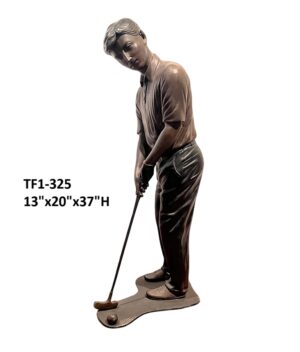 Golfer Putting - 37"H