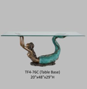 Mermaid Dining Table Base - 48"L