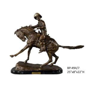 The Cowboy, After Remington - 22"H