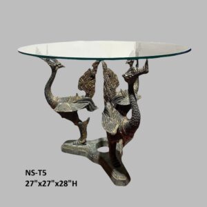 3 Mythical Swans Table Base - 28"H