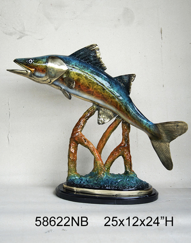 Snook Fish with Coral