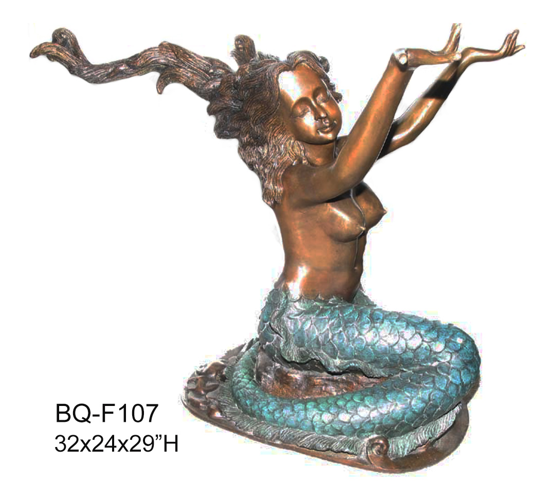 Sitting Mermaid Table Base