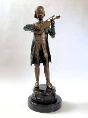 Young Mozart Plays Violin - 25"H