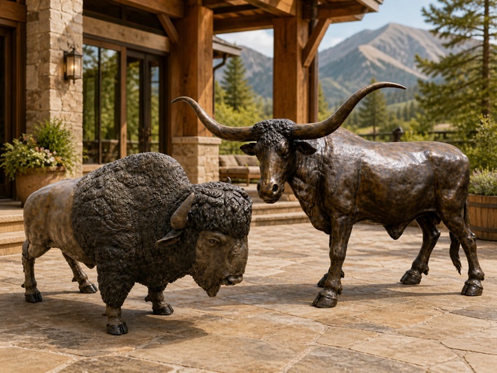 Bulls Buffaloes Cows