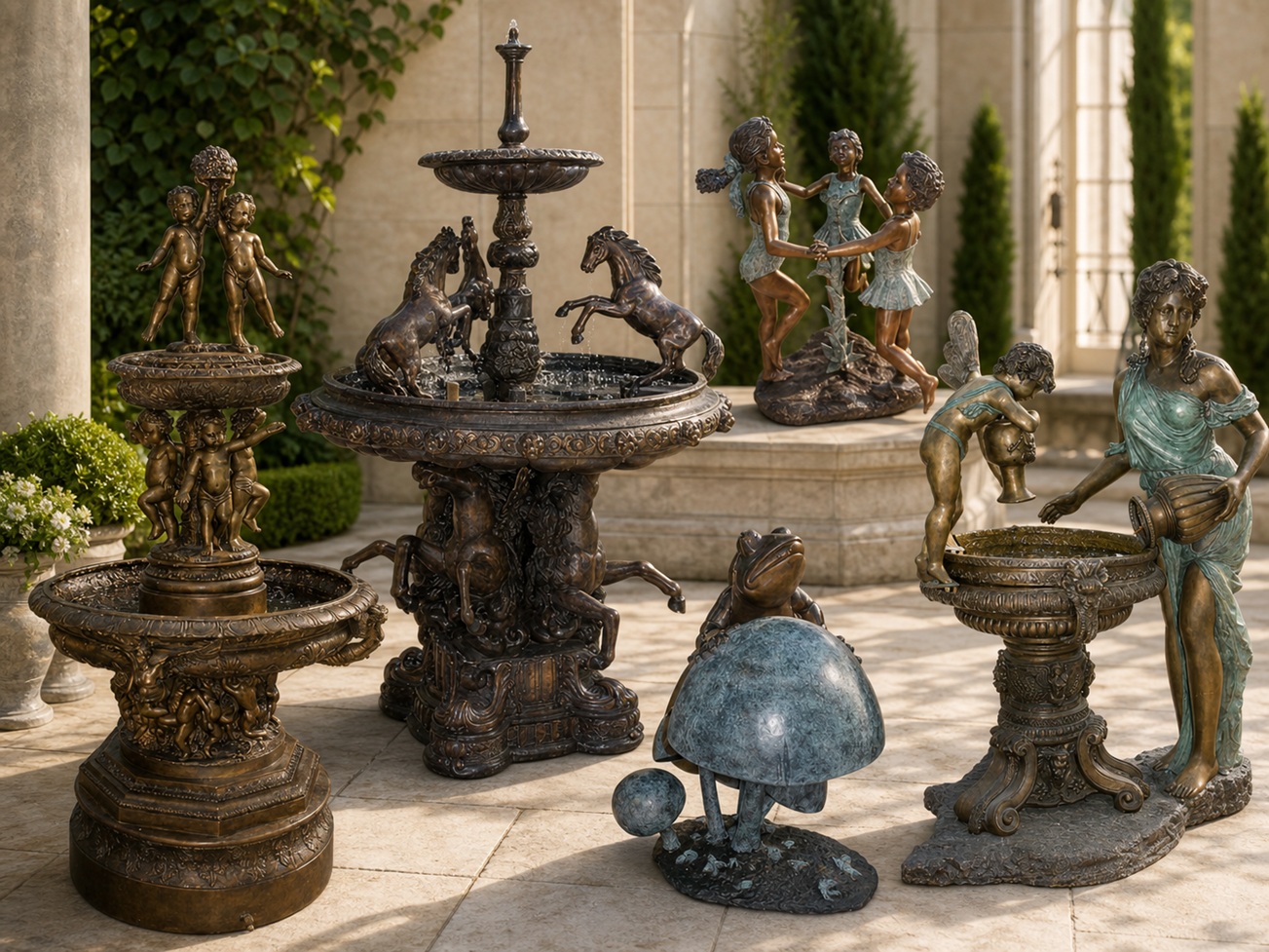 Fountains & Garden