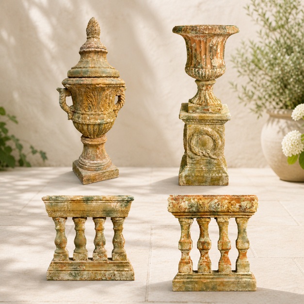 Terracotta & Stone Decor