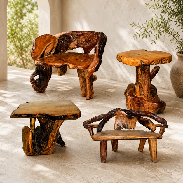 Wood Sculptures & Furniture