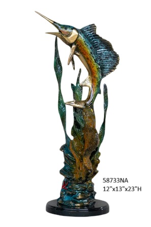 Swordfish, Special Patina - 23"H