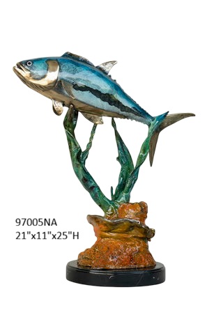 Tuna Fish, Special Patina - 25"H
